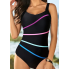 Купальник суцільний FS DELIMIRA Tummy Control Swimsuiti XL Чорний (9396)