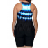  Спортивний роздільний купальник FS Tankini Boyshort Swimsuit XXL Чорний (9395)