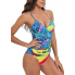 Суцільний купальник FS Monokini Cross Back S Комбінований (9397)