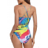 Суцільний купальник FS Monokini Cross Back S Комбінований (9397)