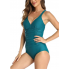 Купальник суцільний FS Tummy Control Swimsuiti L Морської хвилі (9751)