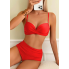  Жіночий роздільний купальник FS Bikini Set Ysabel L Червоний (9445)