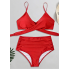  Жіночий роздільний купальник FS Bikini Set Lily L Червоний (9449)