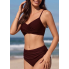 Жіночий роздільний купальник FS Bikini Set Lily L Бордовий (9450)