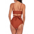  Жіночий роздільний купальник FS Bikini Set Lily М Теракотовий (9451)