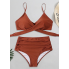  Жіночий роздільний купальник FS Bikini Set Lily М Теракотовий (9451)