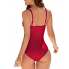 Купальник суцільний FS Tummy Control Swimsuiti М Червоний (9466)