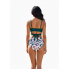 Жіночий роздільний купальник Bikini Set Lily L Морської хвилі (9031)