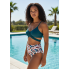 Жіночий роздільний купальник Bikini Set Lily L Морської хвилі (9031)
