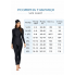 Жіночий мусульманский купальник-буркіні FS Burkini 3XL Чорний (9034)