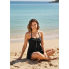  Жіночий купальник - сукня FS Tankini М Чорний (9059)
