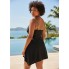 Суцільний купальник FS Leopard Tummy Control Bathing Suits XL Чорний (8219)