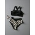  Жіночий купальник FS Vancavoo Women Bikini Set XL Чорний (8216)