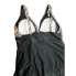 Суцільний купальник FS Leopard Tummy Control Bathing Suits XL Чорний (8219)