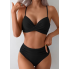  Жіночий роздільний купальник FS Bikini Set Ysabel L Чорний (8252)