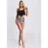  Жіночий роздільний купальник FS Bikini Set Charlotte XXL Чорний (8258)