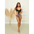  Жіночий роздільний купальник FS Bikini Set Lily L Чорний (9121)