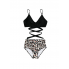  Жіночий роздільний купальник FS Bikini Set Lily L Чорний (9121)