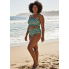  Жіночий роздільний купальник FS Bikini Set Lily XL Зелений (8260)