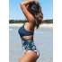  Жіночий суцільний купальник Cupshe Bikini Set Fantasy М Синій (9885)