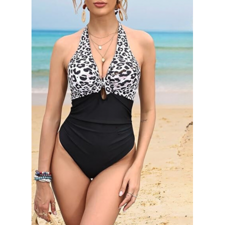 Женский слитный купальник FS Swimming Costume Women XXL Черный (8262) Женский слитный купальник FS Swimming Costume Women XXL Черный (8262)