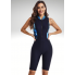  Жіночий суцільний купальник FS Swimming Costume Women XXL Комбінезон для плавання Синій (8269)