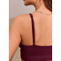 Роздільний купальник Cupshe Swimsuit М в рубчик Бордовий (8323)