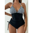  Закритий роздільний купальник FS Tankini XL Топ+плавки Чорний (8325)