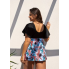  Жіночий купальник - сукня FS Tankini Plus Size XXL Чорний (8348)