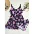  Жіночий купальник - сукня FS Tankini Plus Size 3XL Чорний (8349)