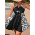  Жіночий купальник - сукня FS Tankini Plus Size XXL Чорний (8353)