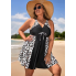  Жіночий купальник - сукня FS Tankini Plus Size XXL Чорний (8353)