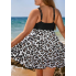  Жіночий купальник - сукня FS Tankini Plus Size XXL Чорний (8353)