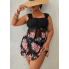  Жіночий купальник - сукня FS Tankini Plus Size XXL Чорний (8354)