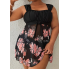  Жіночий купальник - сукня FS Tankini Plus Size XXL Чорний (8354)