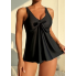  Жіночий купальник - сукня FS Tankini L Чорний (8355)