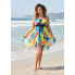  Жіночий купальник-сукня Hanna Nikole Tankini Plus Size 54 Комбінований (8362)
