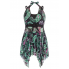  Жіночий купальник-сукня Hanna Nikole Tankini Plus Size 56 Чорний (8364)