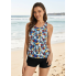 Жіночий купальник FS Tankini Swimsuits XXL Комбінований (8366)
