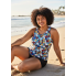 Жіночий купальник FS Tankini Swimsuits XXL Комбінований (8366)