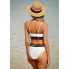  Жіночий купальник FS Trim Women Bikini Set S Білий (8377)