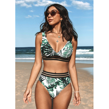 Жіночий купальник CUPSHE Women Swimsuit Bikini L Білий (9711) Жіночий купальник CUPSHE Women Swimsuit Bikini L Білий (9711)