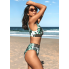  Жіночий купальник CUPSHE Women Swimsuit Bikini L Білий (9711)