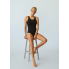 Суцільний купальник-борцівка FS Beautikini Athletic Swimwear М Чорний (8388)