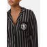 Піжама Primark Wednesday Striped Boyfriend XL Домашній комплект Чорний (8407)