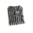 Піжама Primark Wednesday Striped Boyfriend XL Домашній комплект Чорний (8407)