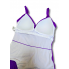  Жіночий купальник FS Hanna Plus Size 50 з коригуючим ефектом Ліловий (9552)