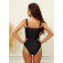 Купальник суцільний FS Dokotoo Tummy Control Swimsuiti XXL Чорний (9661)