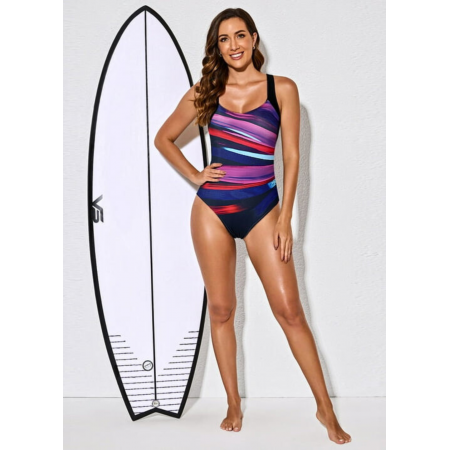Купальник Слитный FS Dokotoo Tummy Control Swimsuit L Черный (8434) Купальник Слитный FS Dokotoo Tummy Control Swimsuit L Черный (8434)