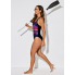 Купальник суцільний FS Dokotoo Tummy Control Swimsuiti М Чорний (9607)
